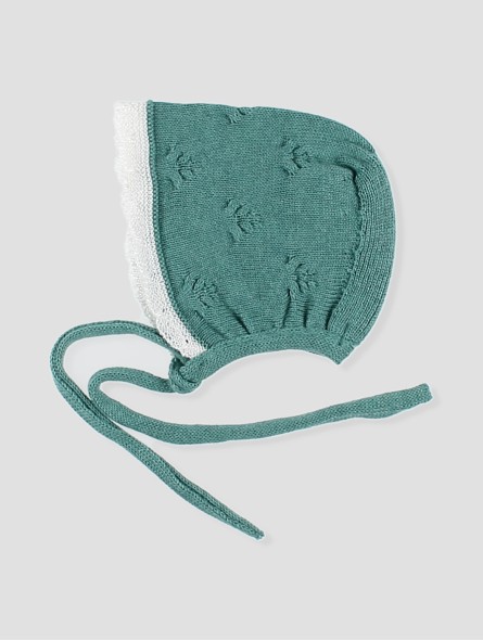 Glaciar knitted bonnet