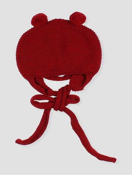 Gorro com pompones