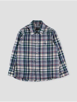 Camisa cuadro multicolor