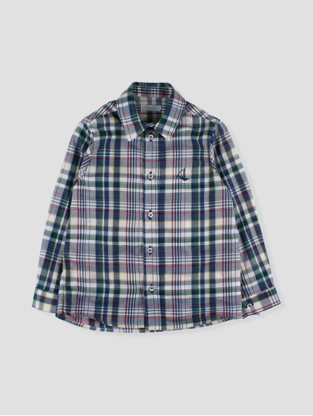 Camisa cuadro multicolor