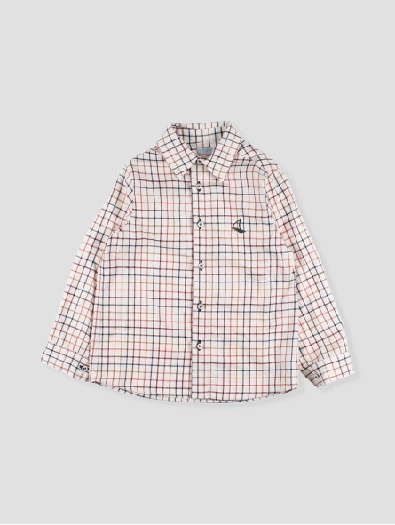 Camisa quadros Antracite