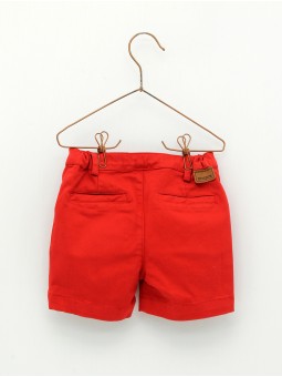 Pantalón niño corto de loneta varios colores