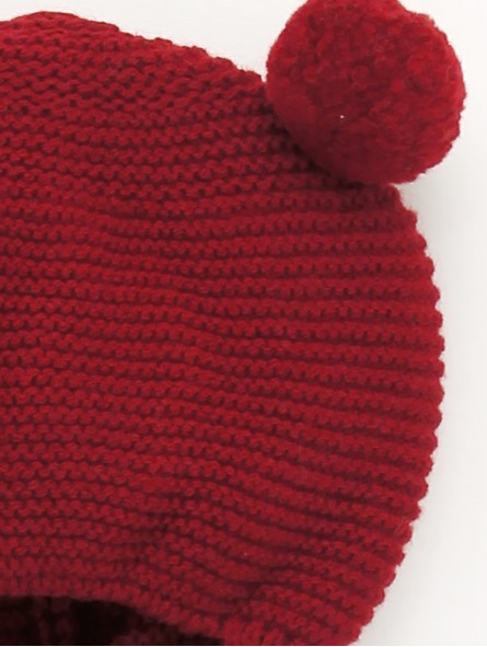 Knitted bonnet