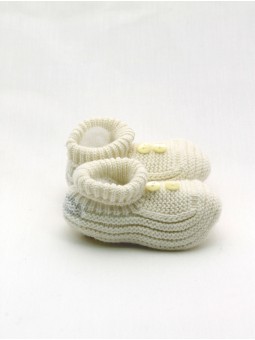 Knitted Christening booties