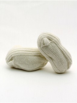 Knitted Christening booties