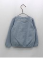 Knitted sweater with penguin print