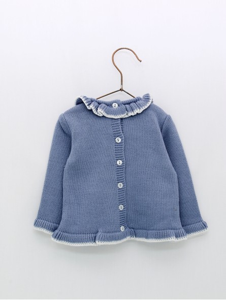Jersey bebé niña punto dibujo