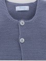 Knitted cardigan with buttons