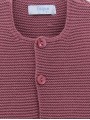 Knitted cardigan with buttons