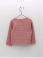 Knitted cardigan with buttons