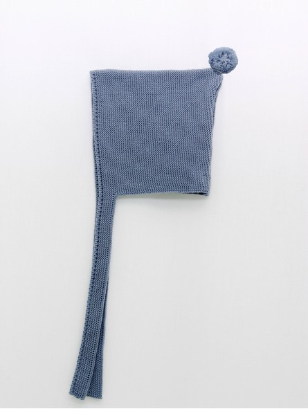 Gorro punto con pompón