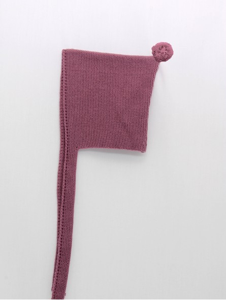 Gorro punto con pompón