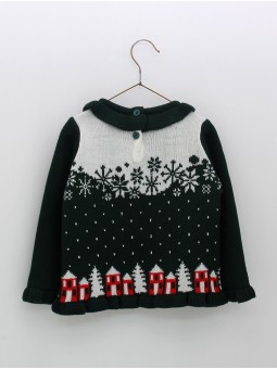 Jersey navideño casitas