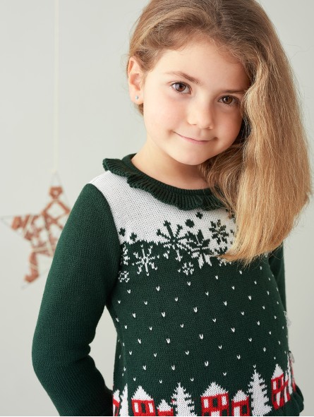 Jersey navideño casitas
