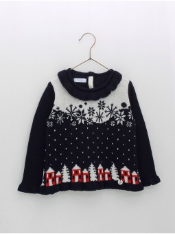 Jersey navideño casitas