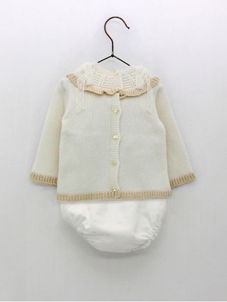 Conjunto bautizo unisex