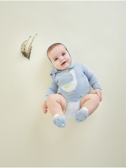 Shorties and sweater two pieces set