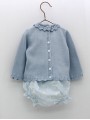 Sweater and shorties two pieces set