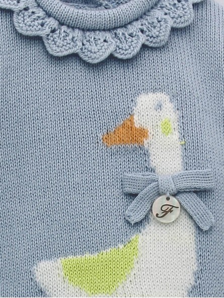 Sweater and shorties two pieces set