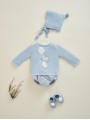 Sweater and shorties two pieces set