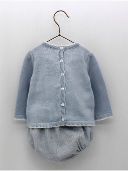 Sweater and shorties two pieces set