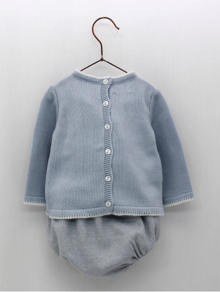 Sweater and shorties two pieces set