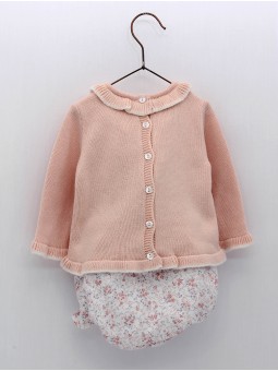 Sweater and shorties two pieces set