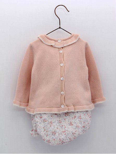 Sweater and shorties two pieces set