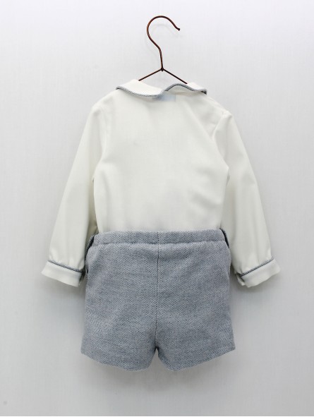 Conxuntos dúas pezas camisa e pantalón