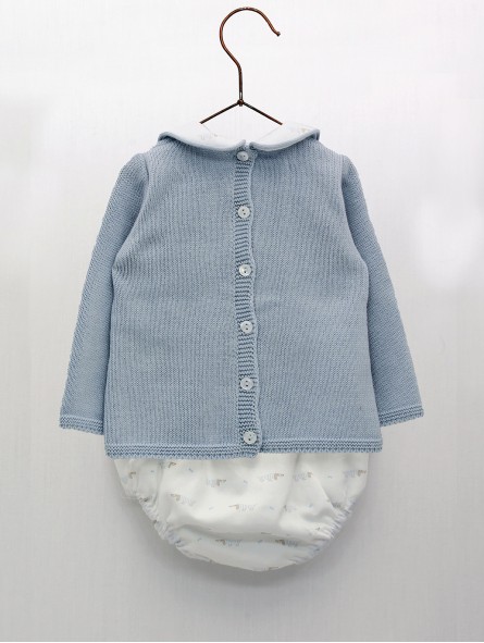 Sweater and shorties two pieces set