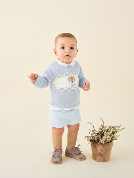 Shirt and shorts two pieces set