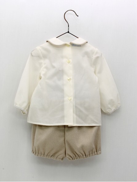 Two pieces set of shirt and trousers