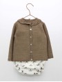 Sweater and shorties two pieces set