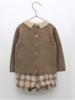 Sweater and shorts two pieces set