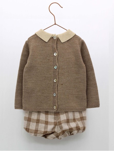 Sweater and shorts two pieces set