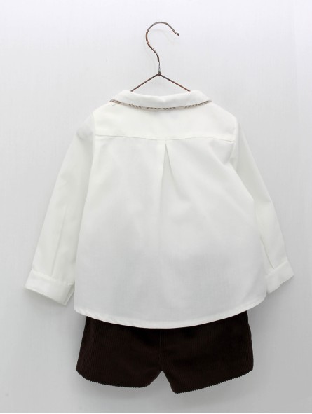 Conjunto dos piezas camisa y pantalón