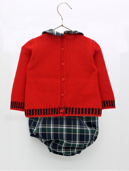 Sweater and shorties two pieces set