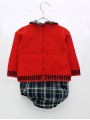 Sweater and shorties two pieces set