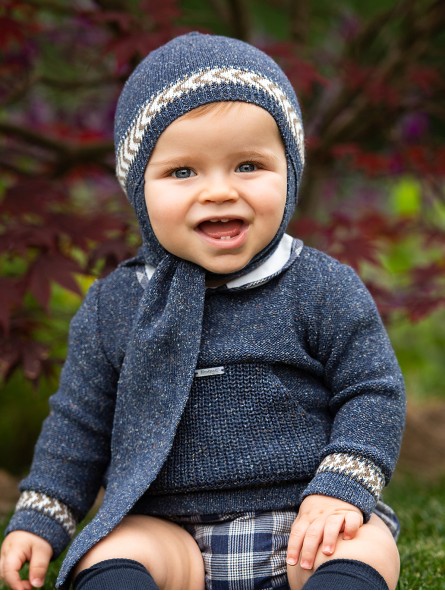 Sweater and shorties two pieces set