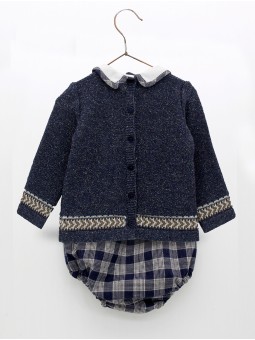 Sweater and shorties two pieces set