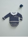 Sweater and shorties two pieces set