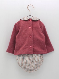 Sweater and shorties two pieces set