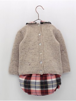 Sweater and shorties two pieces set
