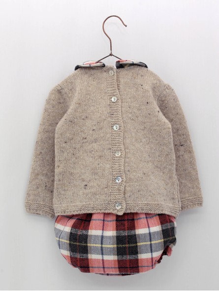 Sweater and shorties two pieces set