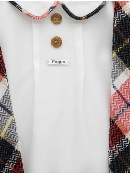 Conjunto dos piezas pantalón tiras y camisa