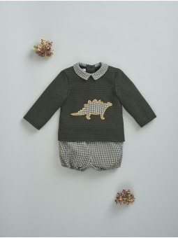 Sweater and shorts two pieces set