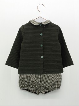 Sweater and shorts two pieces set