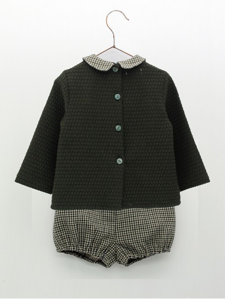 Sweater and shorts two pieces set