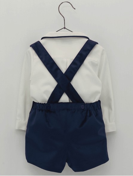 Conxunto dúas pezas camisay pantalón tirantes