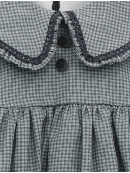 Vestido bebé nena cadros